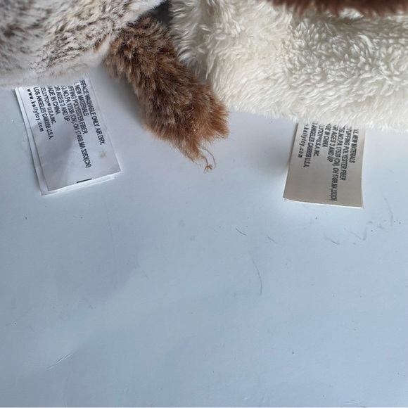 Kellytoys -set of 2 Plush dogs soft 6 1/2” a heart on the left back foot - Picture 4 of 6